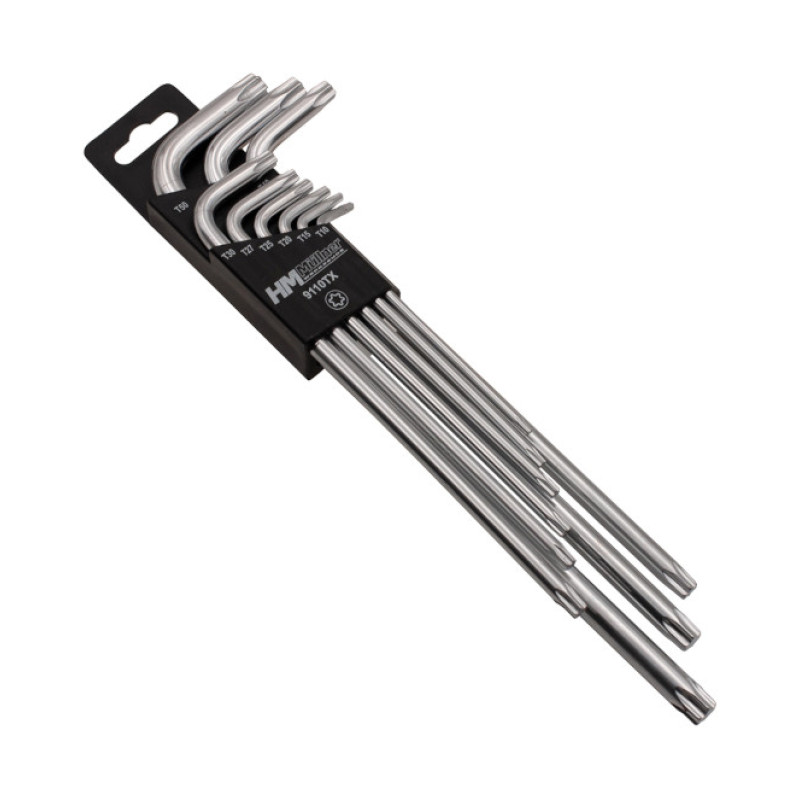 IMBUS KLJUČEVI TOREX DUGI SET TX10-TX50 9110TX HM MULLNER IMBUS KLJUČEVI TOREX DUGI SET TX10-TX50 9110TX HM MULLNER