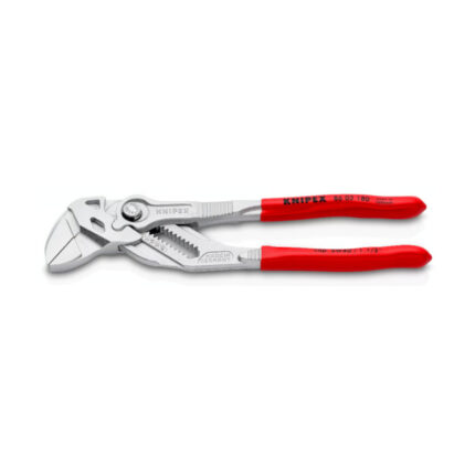 KLEŠTA PAPAGAJ HROMIRANA SA RAVNIM ČELJUSTIMA 180 MM 8603180 KNIPEX
