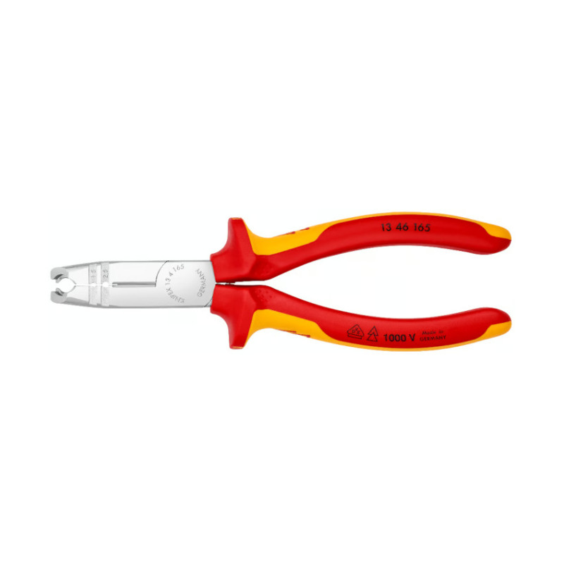 KLEŠTA - STRIPER ZA SKIDANJE IZOLACIJE 165 MM VDE 1000V 1346165 KNIPEX KLEŠTA - STRIPER ZA SKIDANJE IZOLACIJE 165 MM VDE 1000V 1346165 KNIPEX