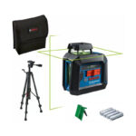 LINIJSKI LASER SA ZELENIM ZRAKOM GLL 2-20 G + STATIV BT 150 BOSCH (0601065001)