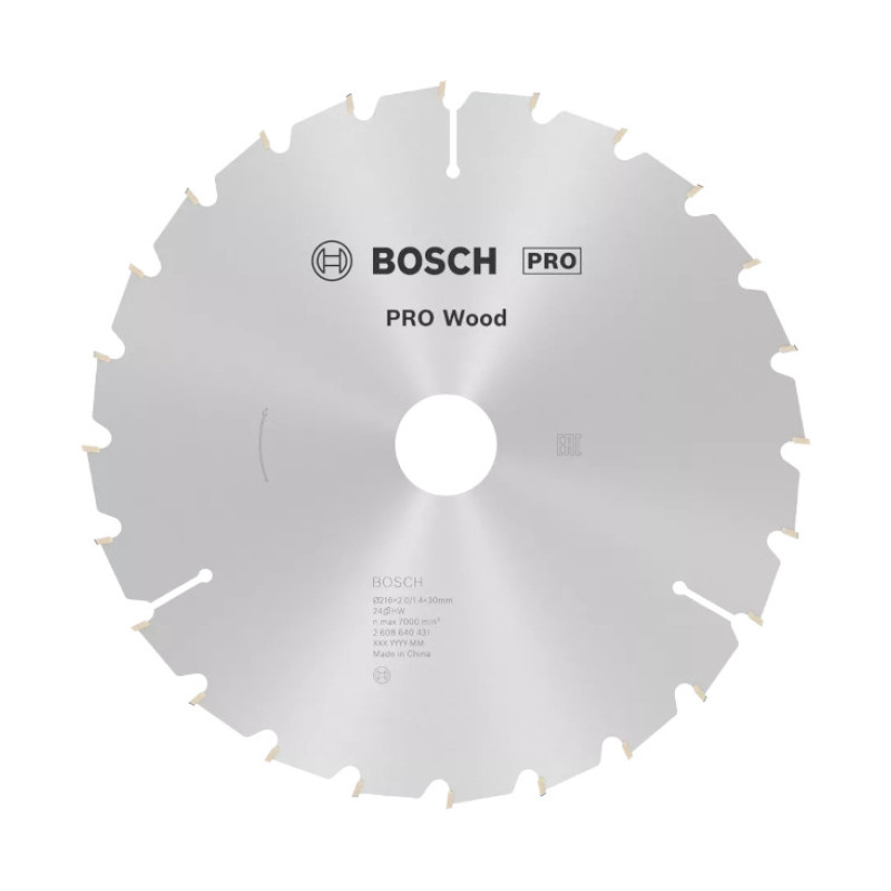 LIST KRUŽNE TESTERE ZA DRVO 216X2X30 MM 24Z PRO BOSCH (2608640431) LIST KRUŽNE TESTERE ZA DRVO 216X2X30 MM 24Z PRO BOSCH (2608640431)