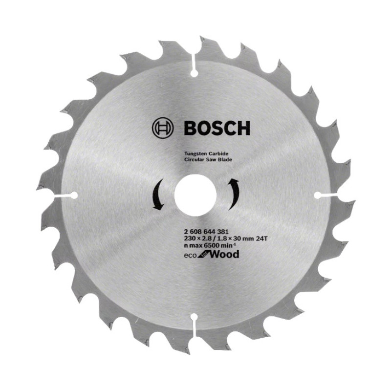 LIST KRUŽNE TESTERE ZA DRVO 230X2.8X30 MM 24Z ECO BOSCH (2608644381) LIST KRUŽNE TESTERE ZA DRVO 230X2.8X30 MM 24Z ECO BOSCH (2608644381)