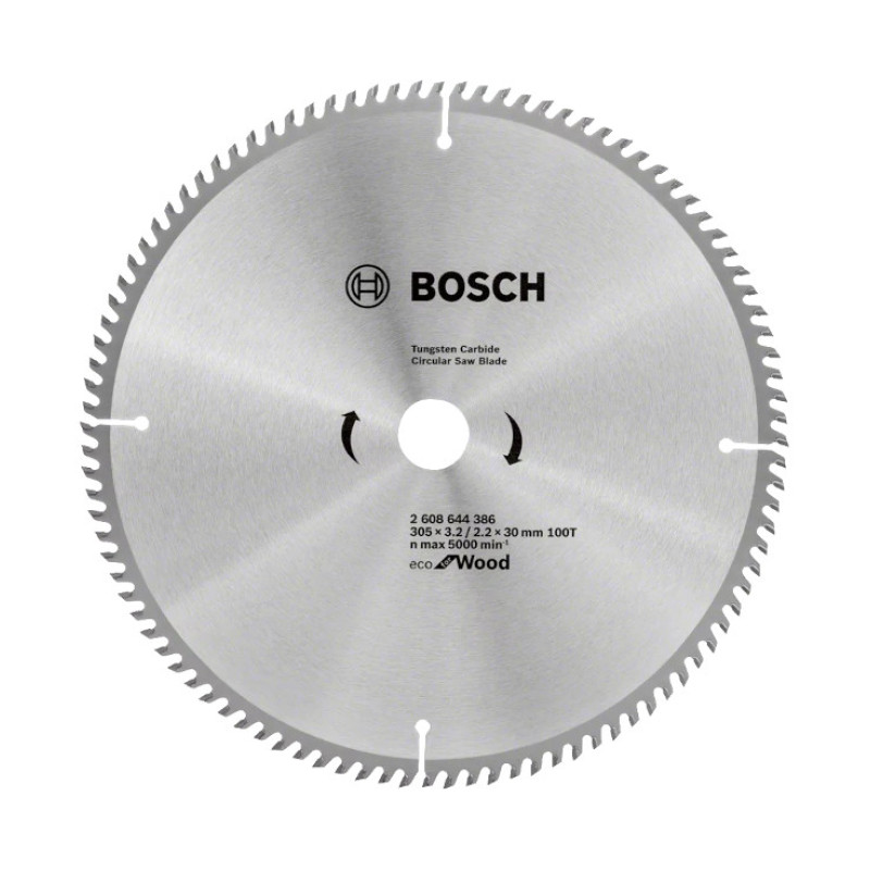 LIST KRUŽNE TESTERE ZA DRVO 305X3.2X30 MM 100Z ECO BOSCH (2608644386) LIST KRUŽNE TESTERE ZA DRVO 305X3.2X30 MM 100Z ECO BOSCH (2608644386)