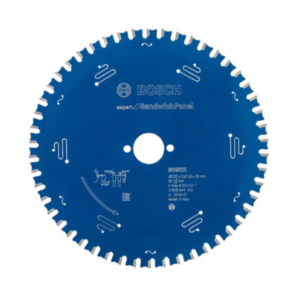 LIST KRUŽNE TESTERE ZA SENDVIČ PANELE 235X2.2X30 MM 50Z EXPERT BOSCH (2608644143)