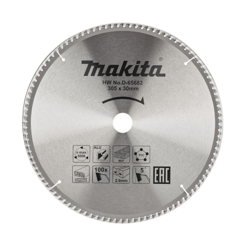 LIST TESTERE MULTI 305X30 100Z D-65682 MAKITA LIST TESTERE MULTI 305X30 100Z D-65682 MAKITA