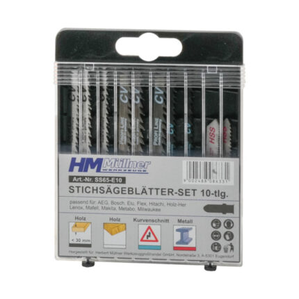 TESTERICE ZA UBODNU SET 10/1 SS65-E10 HM MULLNER