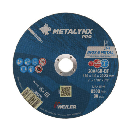 REZNA PLOČA 180X1.6X22.23 MM WEILER (388235)