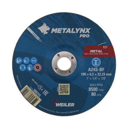BRUSNA PLOČA 180X6.5X22.23 MM WEILER (388315)