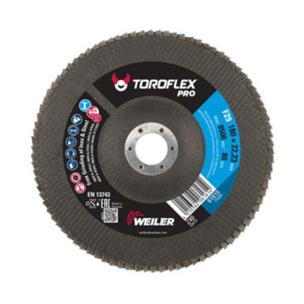 LAMELNI BRUSNI DISK 180X22.23 MM ZRNO 40 WEILER (61615)