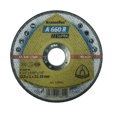 REZNA PLOČA 115X1X22.23 MM A660R SUPRA KLINGSPOR (328905)