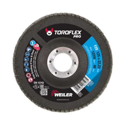 LAMELNI BRUSNI DISK 125X22.23 MM ZRNO 80 WEILER (61935)