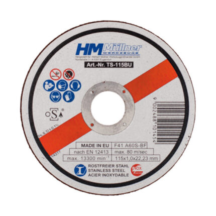 REZNA PLOČA 115X1X22.23 MM TS-115BU HM MULLNER