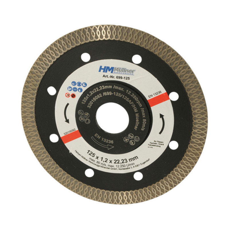 DIJAMANTSKA PLOČA ZA KERAMIKU 125 MM 699 125 HM MULLNER normalized DIJAMANTSKA PLOČA ZA KERAMIKU 125 MM 699-125 HM MULLNER