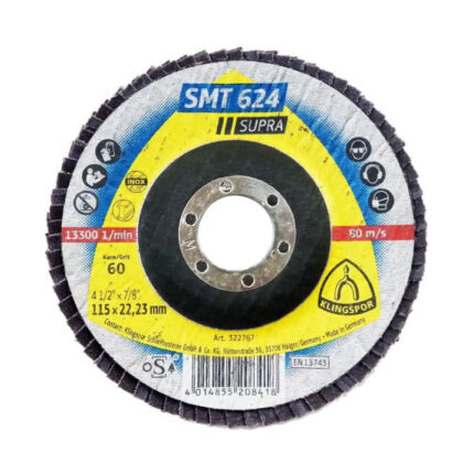 LAMELNI BRUSNI DISK Ø115 ZRNO 40 SMT 624 SUPRA KLINGSPOR (322765)