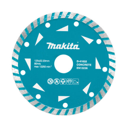 DIJAMANTSKA PLOČA SA PLETENICOM ZA SUVO REZANJE 125 MM  D-41632 MAKITA