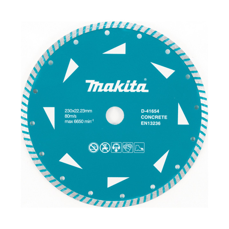 DIJAMANTSKA PLOČA SA PLETENICOM ZA SUVO REZANJE 230 MM D 41654 MAKITA normalized DIJAMANTSKA PLOČA SA PLETENICOM ZA SUVO REZANJE 230 MM D-41654 MAKITA