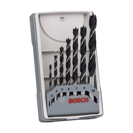 BURGIJE ZA DRVO 7-DELNI SET 3-10 MM BOSCH (2607017034)