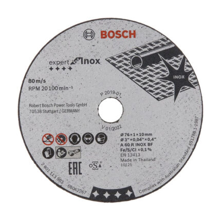 REZNA PLOČA ZA INOX I METAL 76X1 MM BOSCH (2608601520)