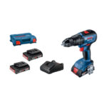 AKUMULATORSKA VIBRACIONA BUŠILICA - ODVRTAČ GSB 18V-50 + 3 X GBA 18V 2 AH BOSCH (06019H5121)