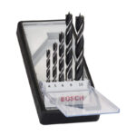 BURGIJE ZA DRVO 5-DELNI SET 4-10 MM BOSCH (2607010527)