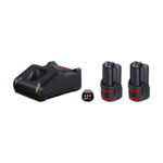 SET 12V 2 X BATERIJA GBA 12V 3 AH + PUNJAČ GAL 12V-40 BOSCH (1600A019RD)