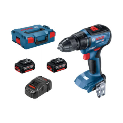 AKUMULATORSKA VIBRACIONA BUŠILICA - ODVRTAČ GSB 18V-50 + 2 X GBA 18V 2 AH BOSCH (06019H5100)