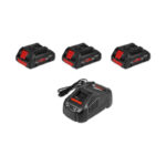 SET 18V 3 X BATERIJA PROCORE 18V 4 AH + PUNJAČ GAL 1880 CV BOSCH (0615990N2G)