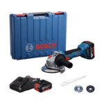 AKUMULATORSKA UGAONA BRUSILICA GWS 18V-8 + 2 x GBA 18V 4 AH BOSCH (06019N9020)