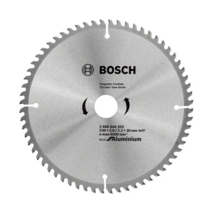 LIST KRUŽNE TESTERE ZA ALUMINIJUM 230X3X30 MM 64Z ECO BOSCH (2608644392)