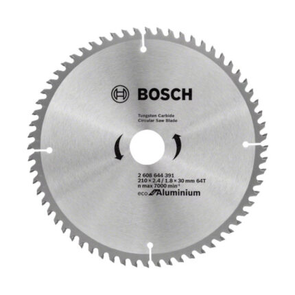 LIST KRUŽNE TESTERE ZA ALUMINIJUM 210X2.4X30 MM 64Z ECO BOSCH (2608644391)