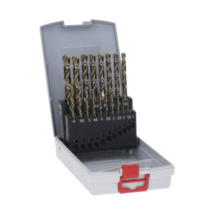 SET BURGIJA 19-DELNI HSSE, DIN 338, 1-10MM BOSCH (2608587014)