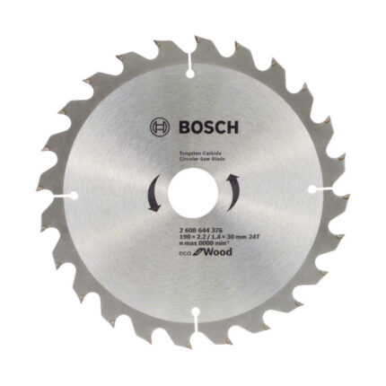 LIST KRUŽNE TESTERE ZA DRVO 190X2.2X20 MM 24Z ECO BOSCH (2608644375)