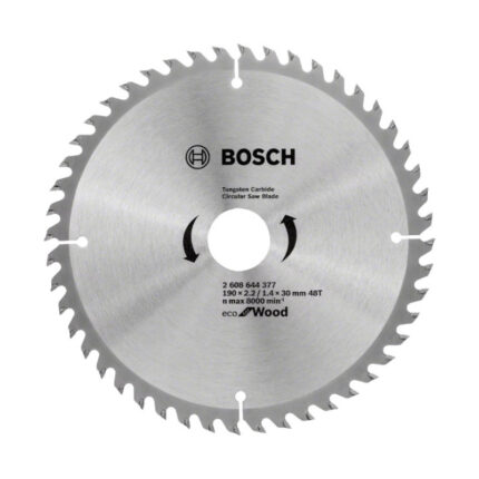LIST KRUŽNE TESTERE ZA DRVO 190X2.2X30 MM 48Z ECO BOSCH (2608644377)
