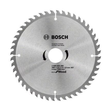 LIST KRUŽNE TESTERE ZA DRVO 200X2.6X32 MM 48Z ECO BOSCH (2608644380)