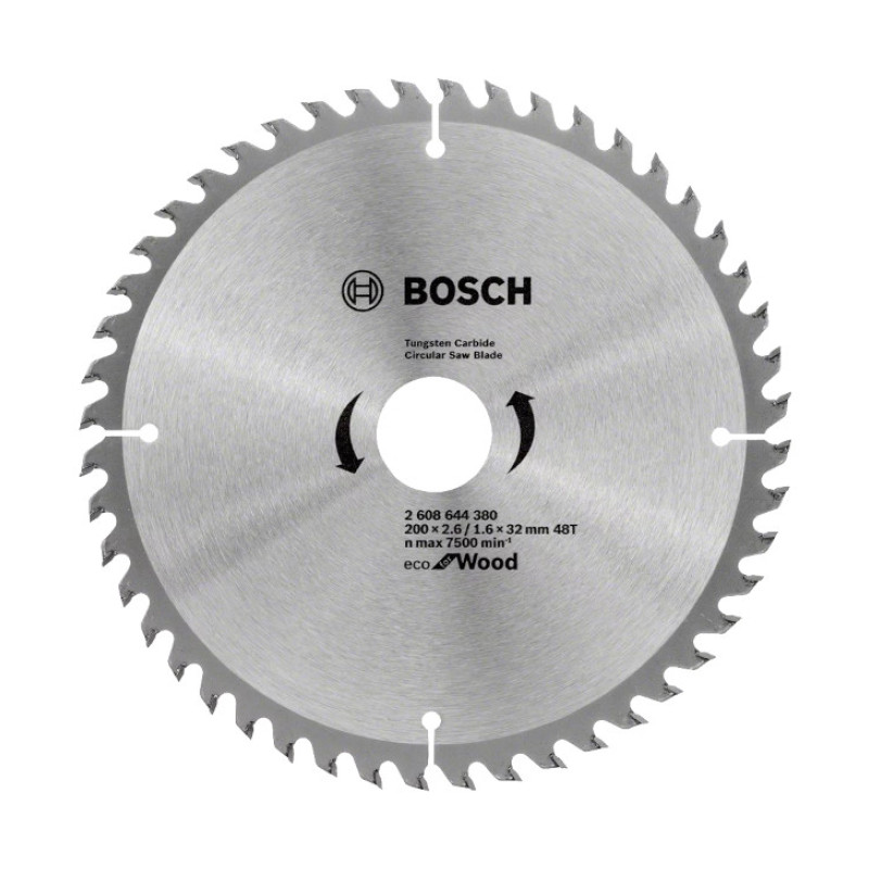 LIST KRUŽNE TESTERE ZA DRVO 200X2.6X32 MM 48Z ECO BOSCH (2608644380) normalized LIST KRUŽNE TESTERE ZA DRVO 200X2.6X32 MM 48Z ECO BOSCH (2608644380)