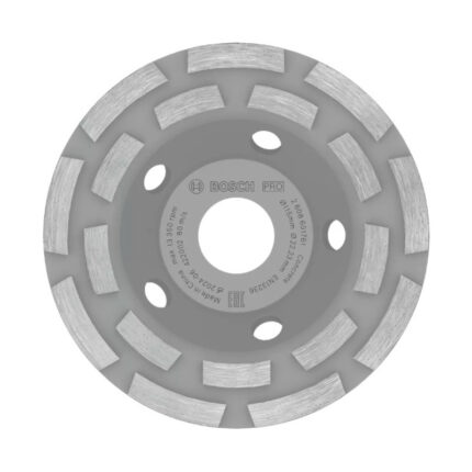 DIJAMANTSKA LONČASTA PLOČA ZA BRUŠENJE BETONA 115 MM BOSCH (2608601761)