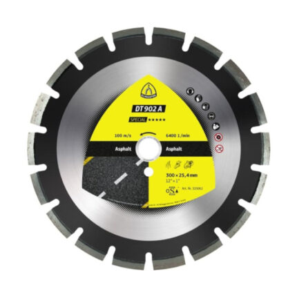 DIJAMANTSKA PLOČA ZA ASFALT 300X2.8X25.4 MM DT902A SPECIAL KLINGSPOR (325062)