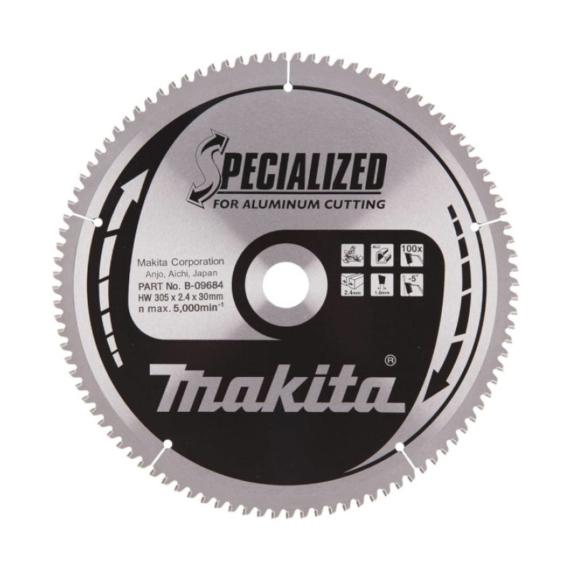 LIST TESTERE OD TVRDOG METALA ZA ALUMINIJUM 305X30 MM B 09684 MAKITA normalized LIST TESTERE OD TVRDOG METALA ZA ALUMINIJUM 305X30 MM B-09684 MAKITA