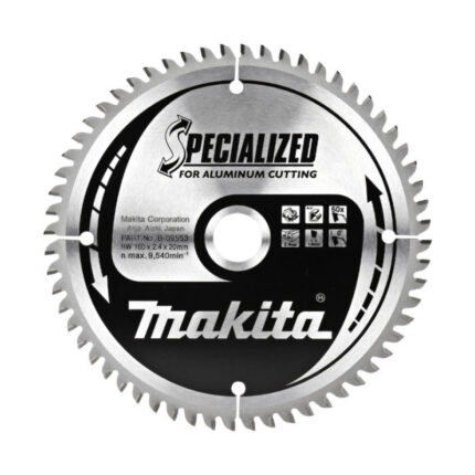 LIST TESTERE OD TVRDOG METALA ZA ALUMINIJUM 160X30 MM B-09553 MAKITA