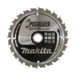 LIST TESTERE OD TVRDOG METALA ZA DRVO 165X20 MM SPECIALIZED B-09391 MAKITA