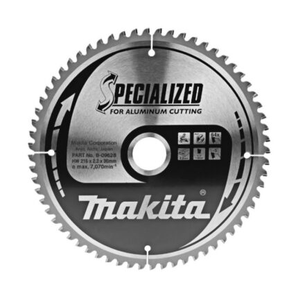 LIST TESTERE OD TVRDOG METALA ZA ALUMINIJUM 216X30 MM B-09628 MAKITA