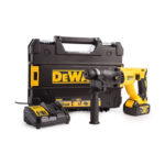 AKUMULATORSKI ELEKTRO-PNEUMATSKI ČEKIĆ ZA BUŠENJE SDS PLUS DCH133M1 + 1 X 18V 4 AH DEWALT