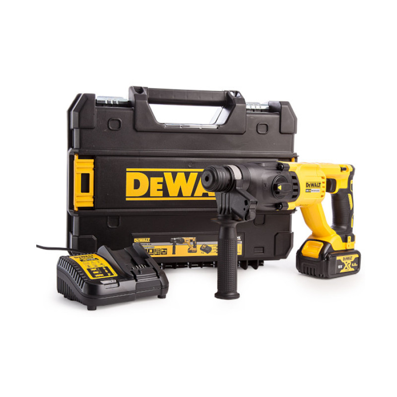 AKUMULATORSKI ELEKTRO PNEUMATSKI ČEKIĆ ZA BUŠENJE SDS PLUS DCH133M1 + 1 X 18V 4 AH DEWALT normalized AKUMULATORSKI ELEKTRO-PNEUMATSKI ČEKIĆ ZA BUŠENJE SDS PLUS DCH133M1 + 1 X 18V 4 AH DEWALT