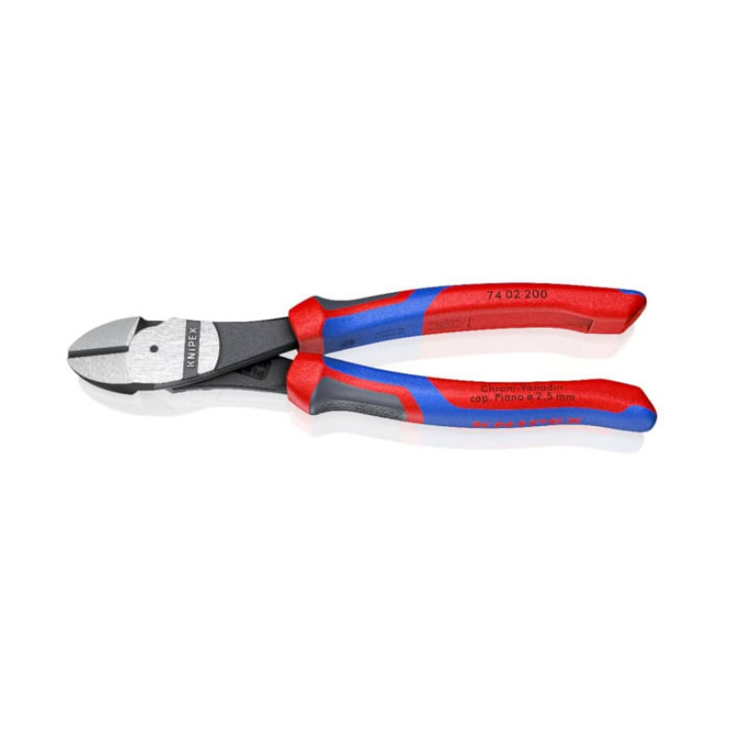 KLEŠTA SEČICE CVICANGLE BOČNE OJAČANE 200 MM 7402200 KNIPEX normalized KLEŠTA SEČICE - CVICANGLE BOČNE OJAČANE 200 MM 7402200 KNIPEX