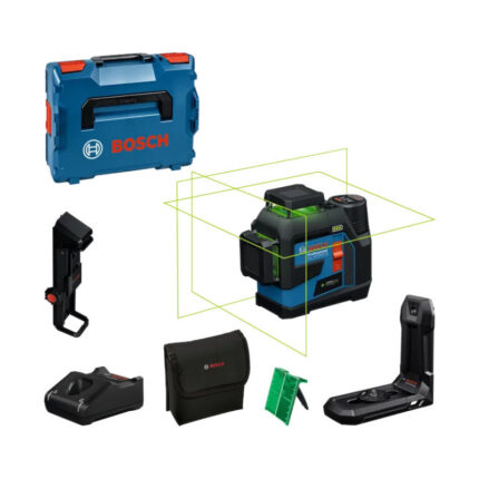 LINIJSKI LASER SA ZELENIM ZRAKOM GLL 12V-100-33 CG + 1 X GBA 12V 2 AH BOSCH (0601065401)