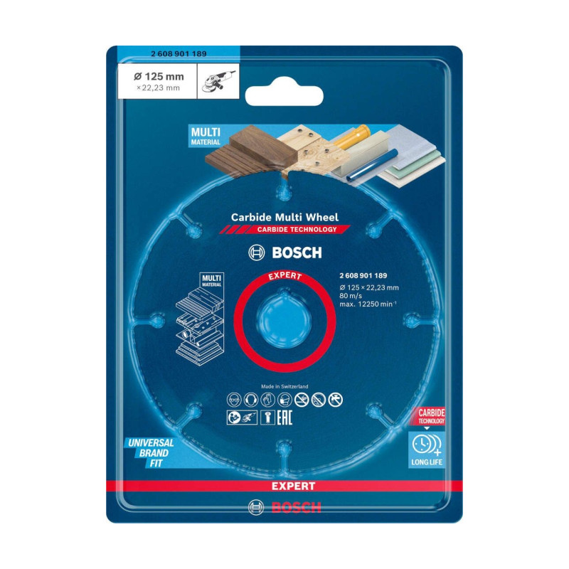 REZNA PLOČA ZA DRVO I PLASTIKU 125X22,23 MM BOSCH (2608901189) REZNA PLOČA ZA DRVO I PLASTIKU 125X22,23 MM BOSCH (2608901189)
