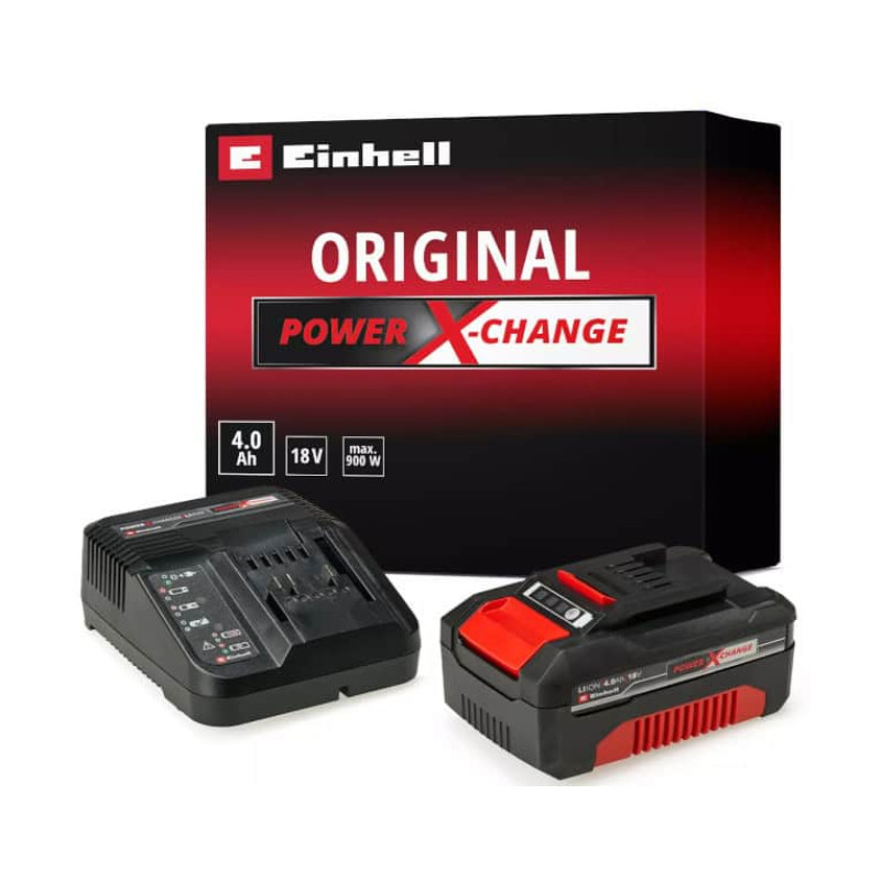 STARTER KIT - PUNJAČ I BATERIJA PXC 18V 4.0AH EINHELL (4512042) STARTER KIT - PUNJAČ I BATERIJA PXC 18V 4.0AH EINHELL (4512042)