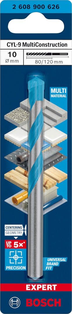 Bosch EXPERT CYL-9 MultiConstruction burgija 10 x 80 x 120 mm (2608900626)