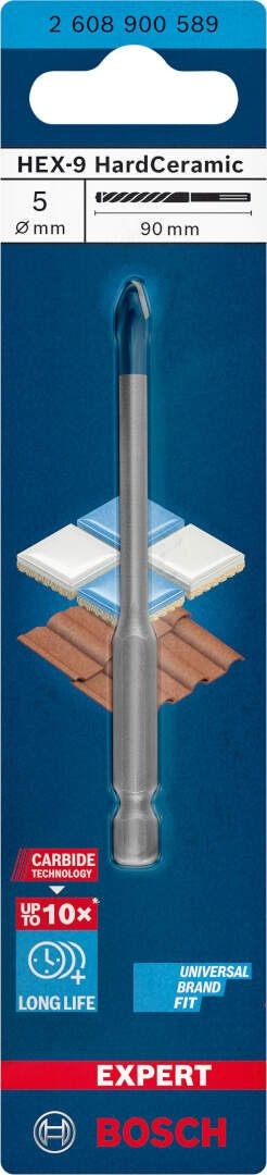 Bosch EXPERT HEX-9 HardCeramic burgija 5 x 90 mm (2608900589)