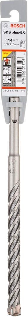 Bosch hamer burgija SDS-plus-5X 14 x 150 x 210 mm (2608833817)
